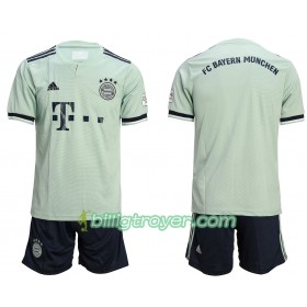 Billige Fotballdrakter FC Bayern München Barn Bortedraktsett 2018/19 Kortermet